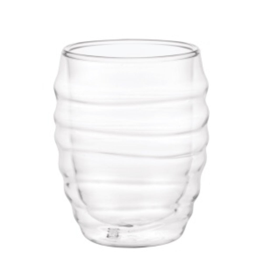 Dorsch, Wavy Coffee Glass 200ml Set Of 2