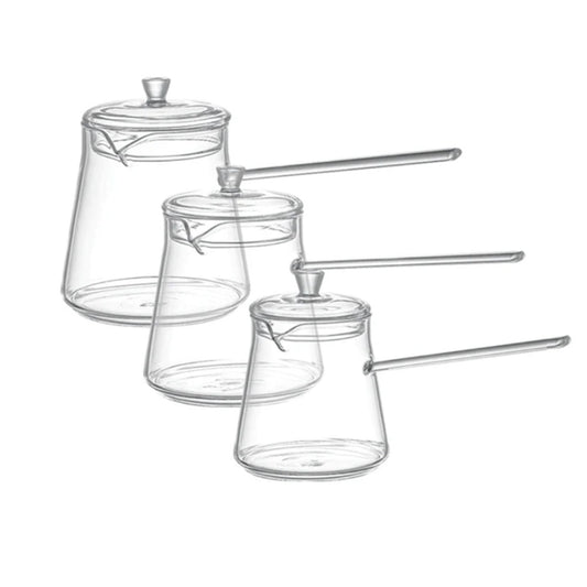 Dorsch, Set Of 3 Borosilicate Glass Coffee Pots