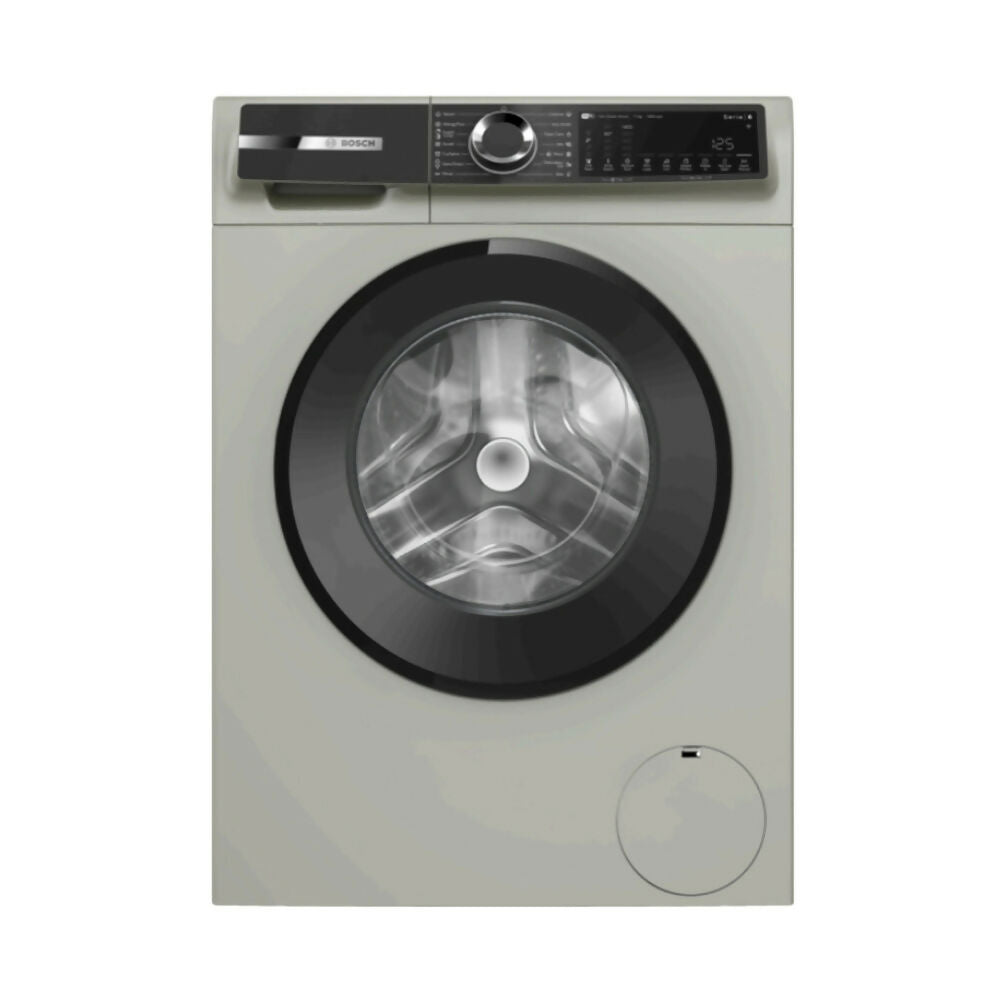 Bosch Washing Machine, Frontloader Fullsize 11Kg 1400RPM, A+++, [Silver Inox], BOS-WGK264ZXME