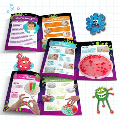 Crazy Chemistry, Disgusting Gross Science Experiments For Children Young Chemist Set Educational Toys Kids Gifts