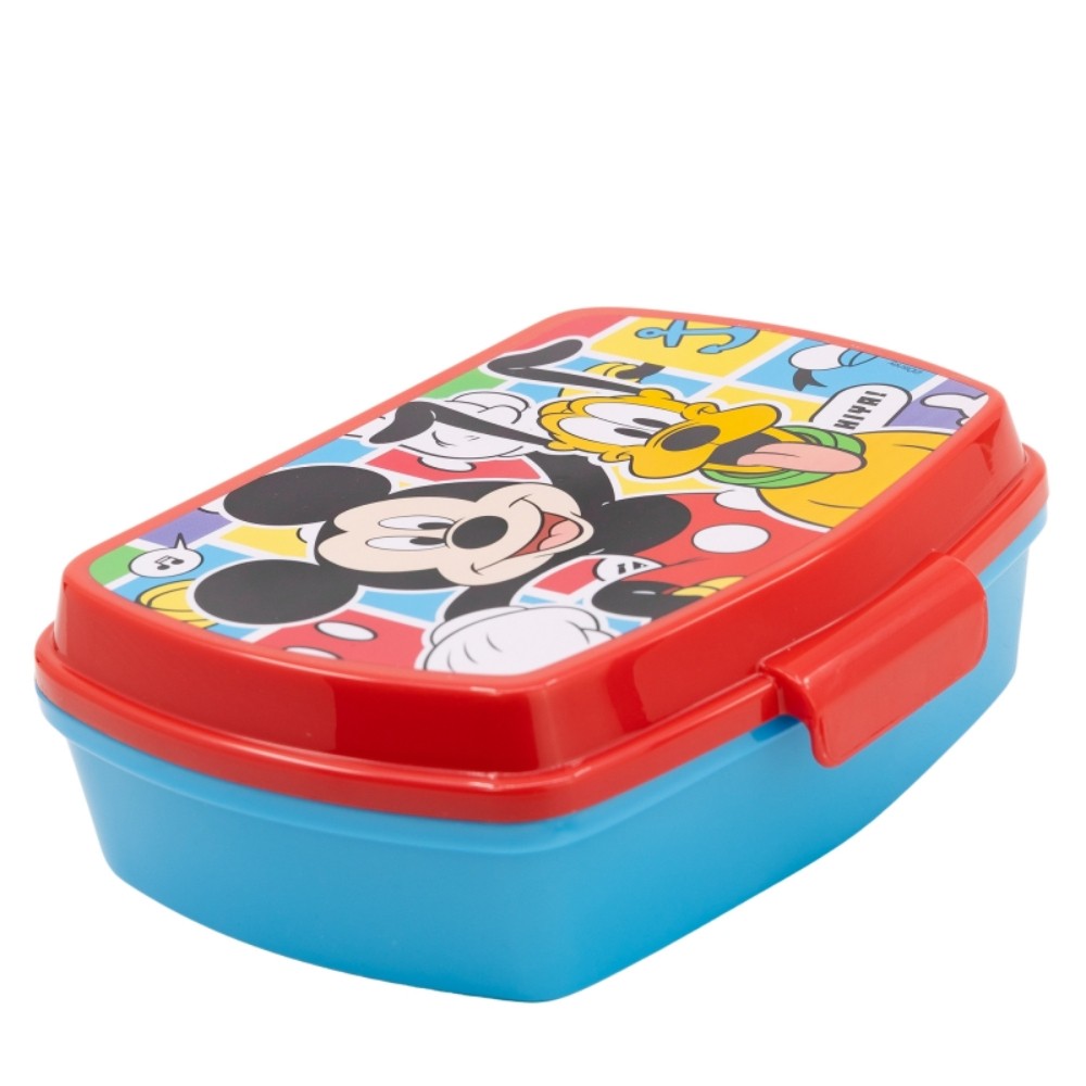 Stor, Funny Sandwich Box Mickey Mouse Better Together