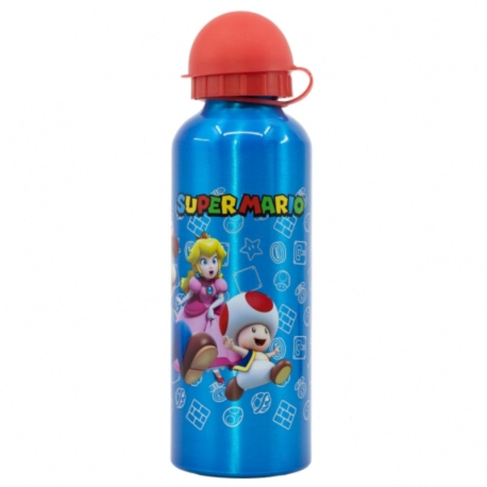 Disney, Stor High Aluminium Bottle 530ml Super Mario