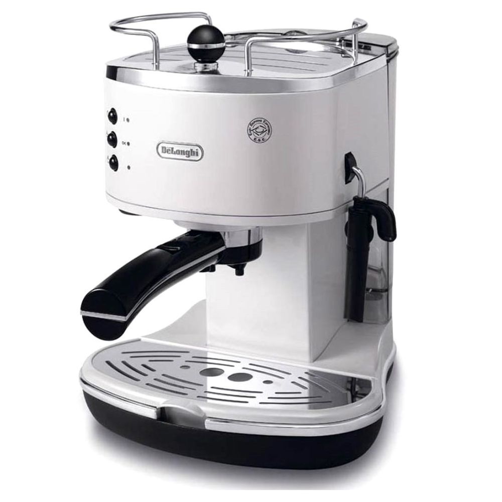 Delonghi, Icona Pump Espresso Machine Color 1100 W White, Dke-Ec0310W