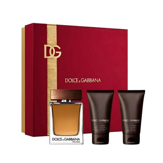 Dolce & Gabbana The One for Men Gift Set Eau de Toilette 100ml + Shower Gel + Aftershave Balm