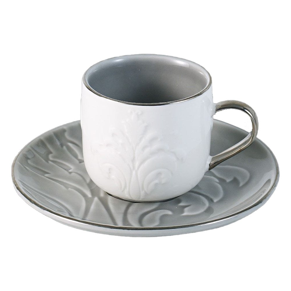 Dorsch, Leaf Olive Coffee Cups Set 6Pcs