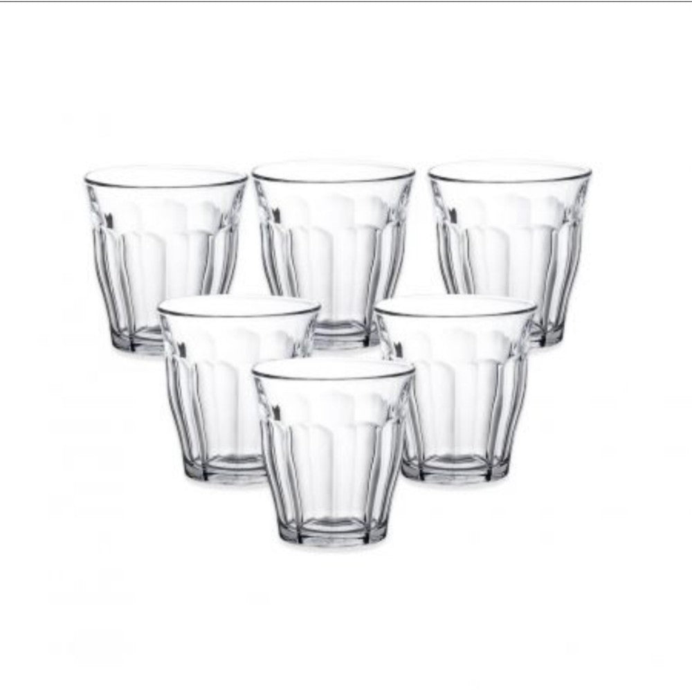Duralex, Glasses Clear Tumbler Set Of 6 Made In France