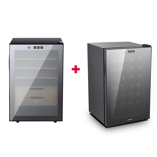 G3 Ferrari Bundle [Cigar Humidor 400 Cigars + Beverage Cooler 28 Bottles], DSCH401C01+DSWC28B01