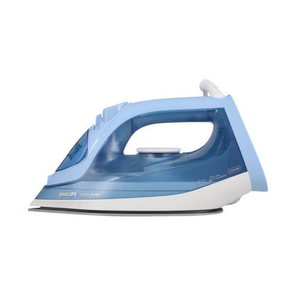 Philips, Steam Iron 3000 Series Ceramic Soleplate 2400W, Blue, DST3020