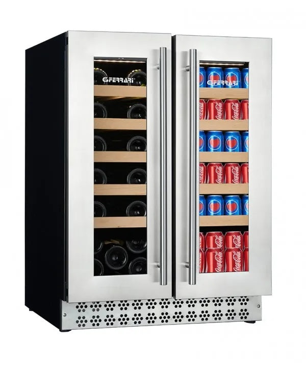 G3FERRARI, 122L Dual Zone Wine And Beverage Cooler