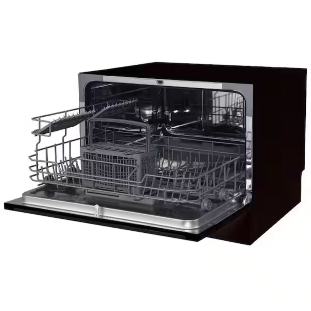 Campomatic, Counter Top Dishwasher, Black 7 Programs 6 Settings