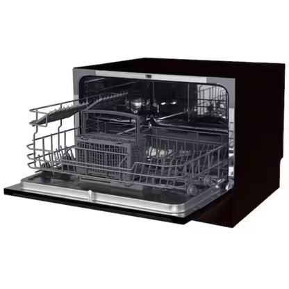 Campomatic, Counter Top Dishwasher, Black 7 Programs 6 Settings