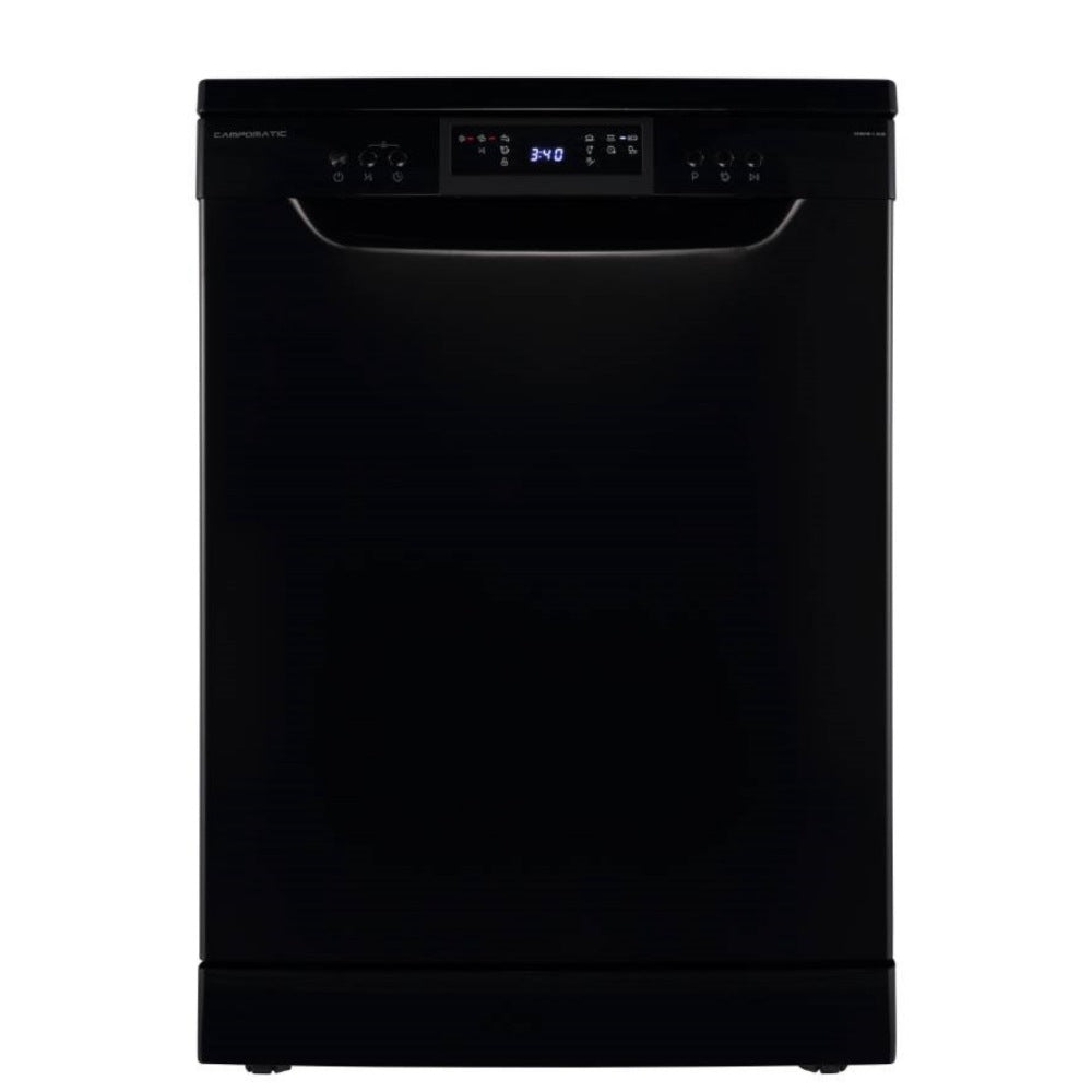 Campomatic, Dishwasher 12 Settings 7+2 Programs, Black