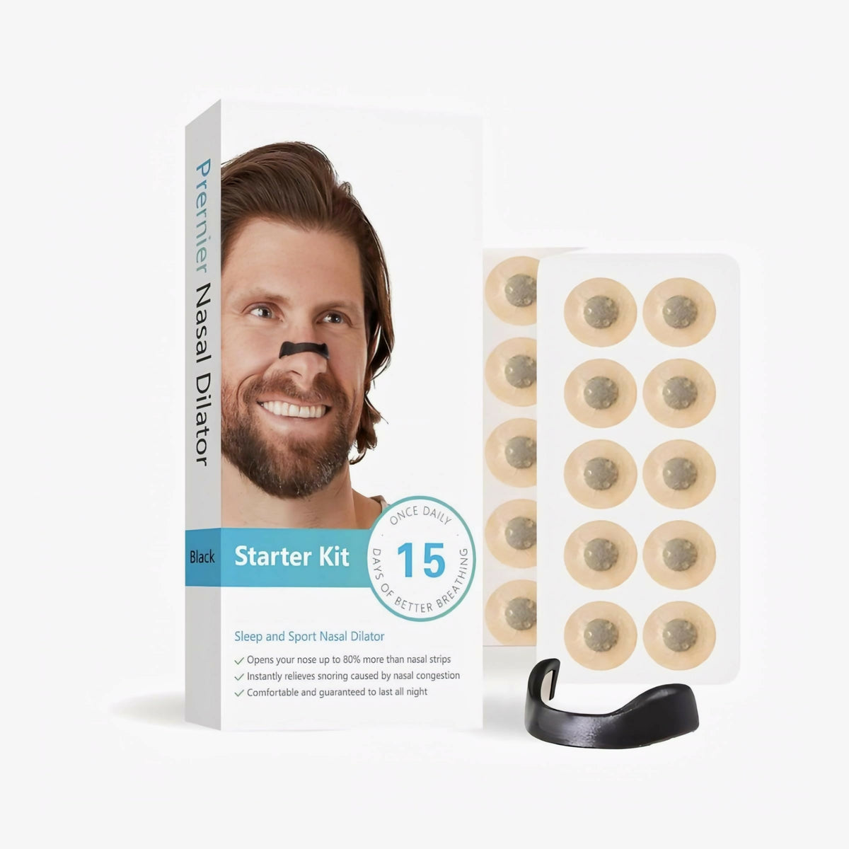 Nasal Dilator Starter Kit – 15-Day Sleep & Sport Breathing Support