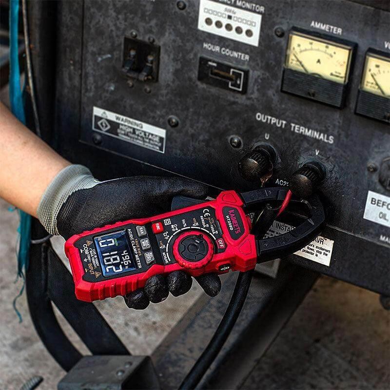 Kaiweets, Ht208D Inrush Clamp Meter T-Rms 6000 Counts For Ac/Dc