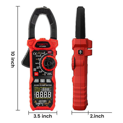 Kaiweets, Ht208D Inrush Clamp Meter T-Rms 6000 Counts For Ac/Dc