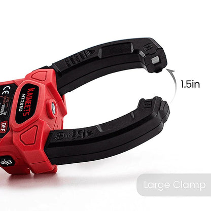 Kaiweets, Ht208D Inrush Clamp Meter T-Rms 6000 Counts For Ac/Dc