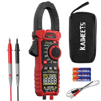 Kaiweets, Ht208D Inrush Clamp Meter T-Rms 6000 Counts For Ac/Dc