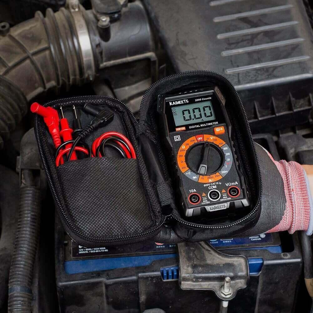 Kaiweets, Km100 Digital Multimeter For Ac/Dc Voltage Dc Current