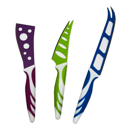 Cool Gift, Everrich, Professional Cheese  Knife Set Of 3 Pcs
