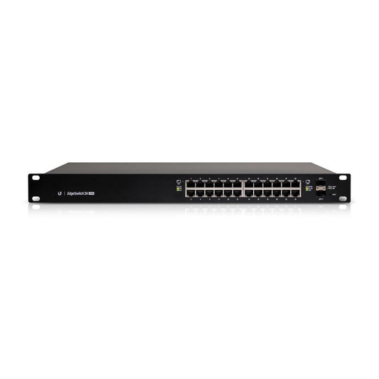 Ubiquiti, Edgeswitch, Layer 2/3, 24-Gbe Poe+, 2-Sfp, 250W