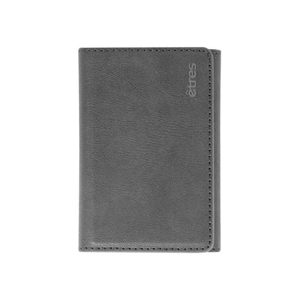 Etres, Smart Wlt Flat Et-Cl018 Grey No Pocket