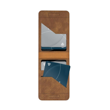Etres, Smart Wlt Portacarte Aggancio Brown