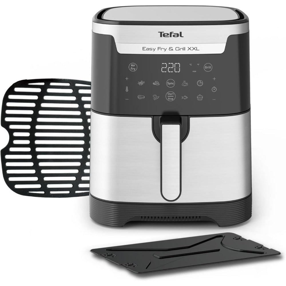 Tefal, Easy Fry & Grill Xxl With Flexizone, 1830 W - Inox, 6.
