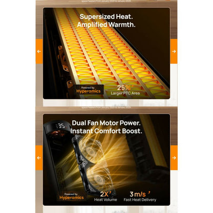 DREOO Solaris 628 Heater Sliver, HSH028