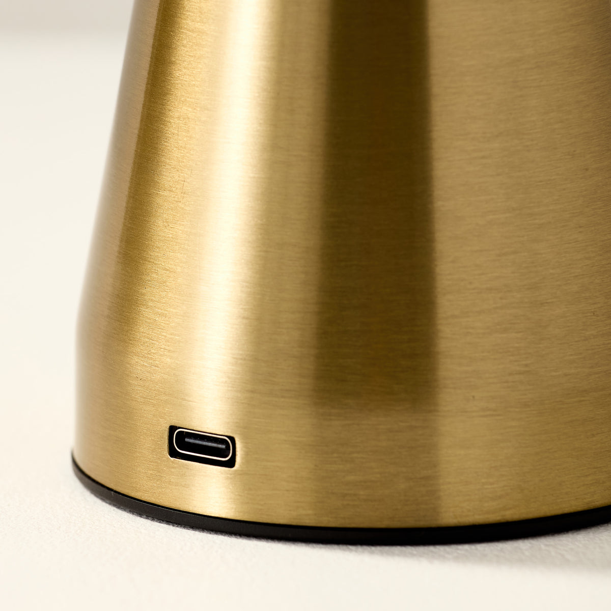Gold Touch LED Table Lamp, Minimalist 21 cm, 3 Light Levels, SK1951421