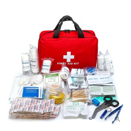 First Aid, Kit Bag + Accessories