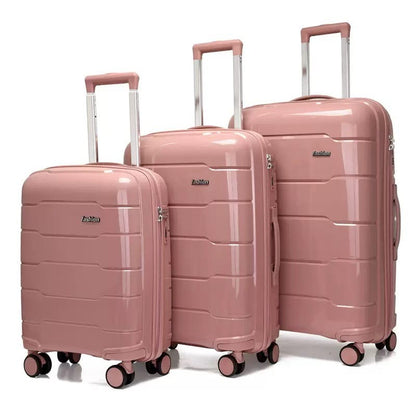 Luggage Sets 3 Piece, Expandable Hardside Suitcases With Wheels, Available in Different Colors
