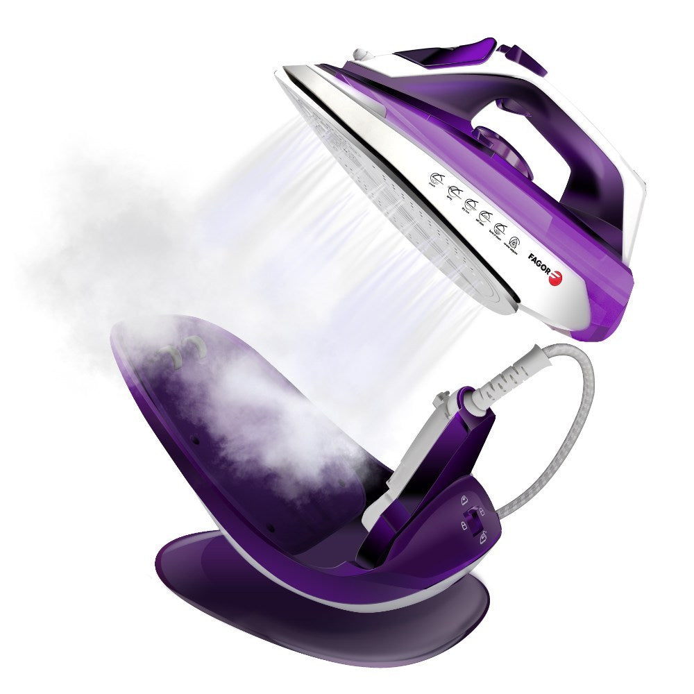 Fagor, Steam Iron 2200W Corded And Cordless Iron