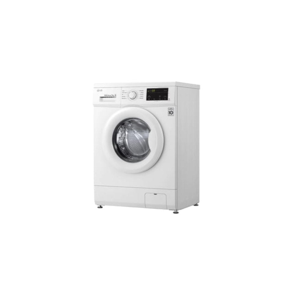 LG, Washing Machine 7Kg 1200Rpm Front Load Washer, Direct Drive Motor, 6 Motions , White Color