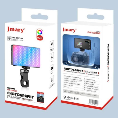 Jmery Fm150 Rgb Led Video Light 6