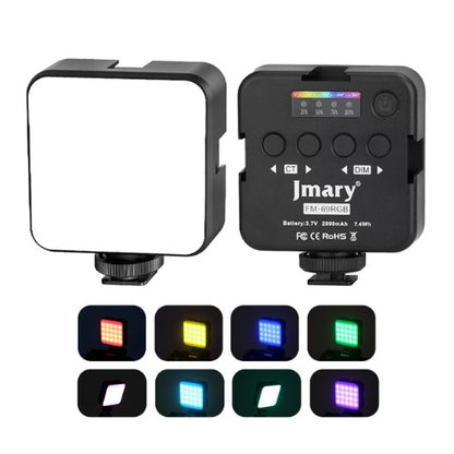 Jmary, Rgb Portable Mini Rgb Video Light Camera Light Photography Lighting Lamp 1744