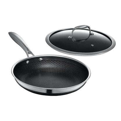 Nutricook Eterna Tri-Ply 24cm Fry Pan with LID, FP-TPC240