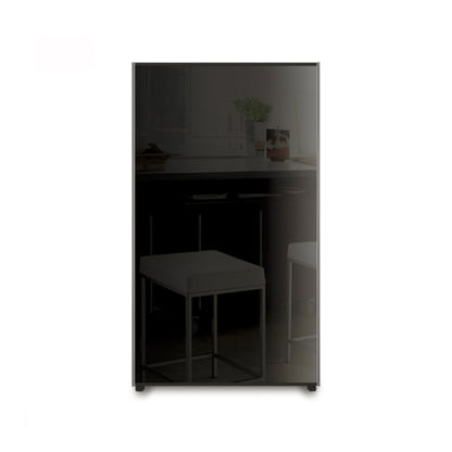 Campomatic, Refrigrator 5 Feet Glass Black