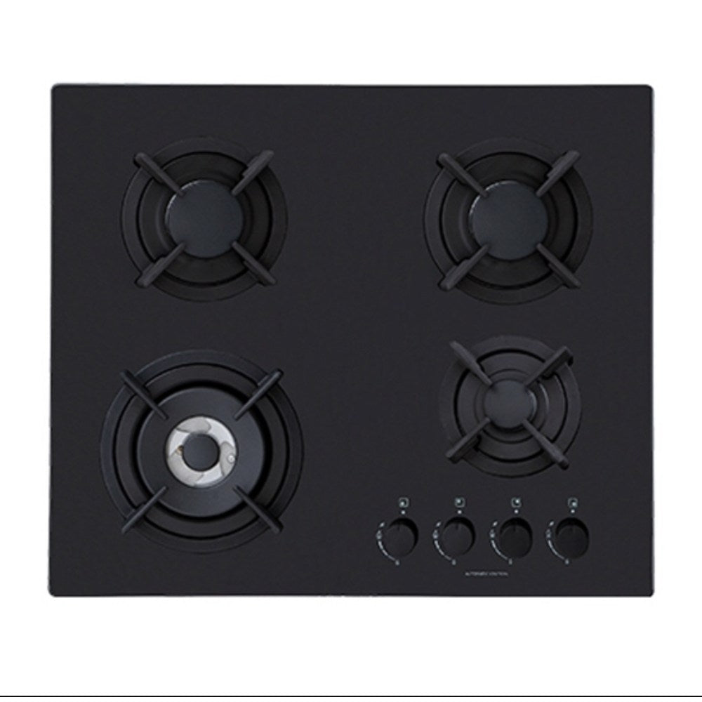 France, Crystal Gaz Cooktop 60Cm, Cast Iron (Made In Italy)