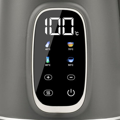 G3Ferrari Glass 1.7L - 1850W-2200W Electric Kettle, Anti-Burn Housing, Display Touch Screen, Temperature Indicator, 40C-100C, Over-Heating Protection, Concealed Heating Element, Automatic Shut-Off, G10224