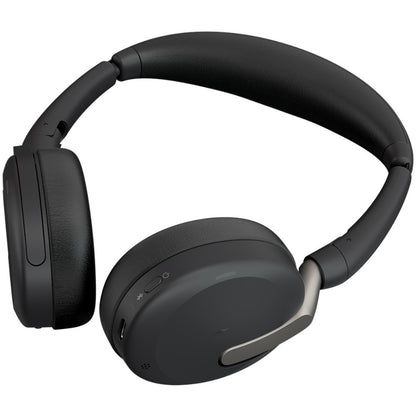 Jabra, Evolve2 65 Flex, Link380C Ms Stereo Black, On-Ear Headband With Active Noise Cancellation