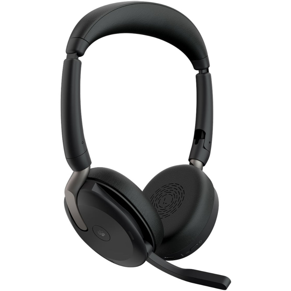 Jabra, Evolve2 65 Flex, Link380C Ms Stereo Black, On-Ear Headband With Active Noise Cancellation