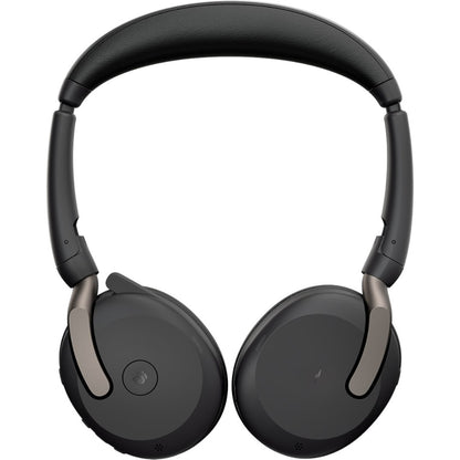 Jabra, Evolve2 65 Flex, Link380C Ms Stereo Black, On-Ear Headband With Active Noise Cancellation
