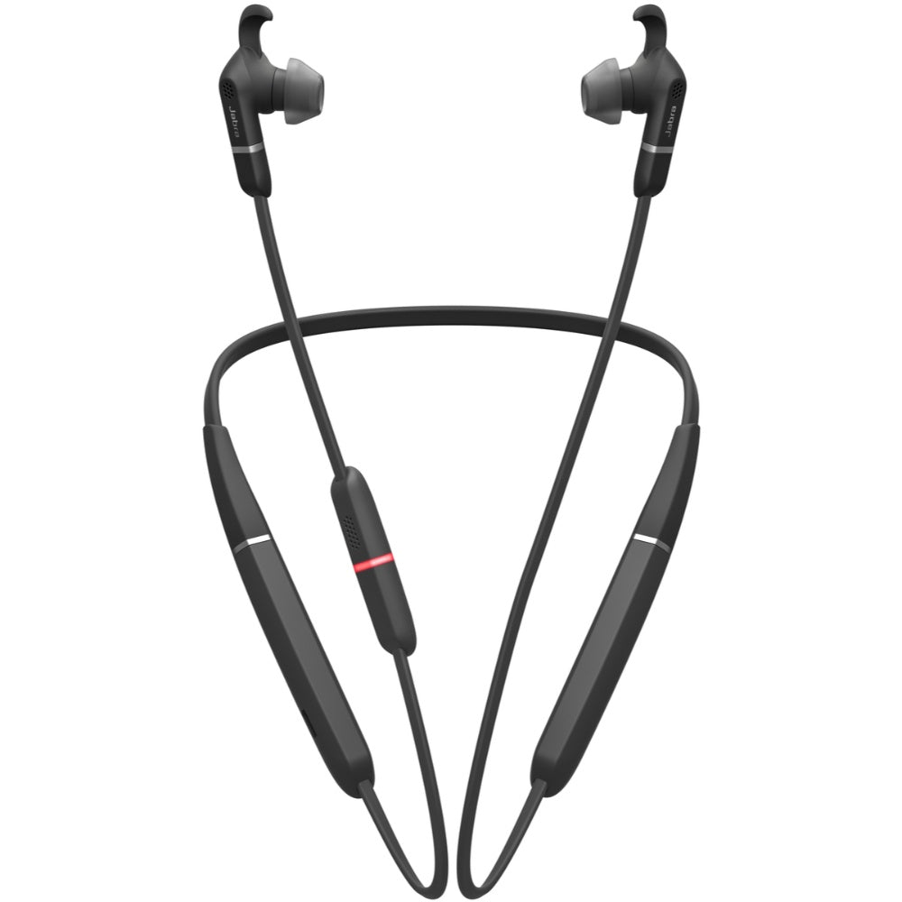 Jabra, Evolve 65E Ms, Link 370A, Neckband Wireless In Ear Neckband