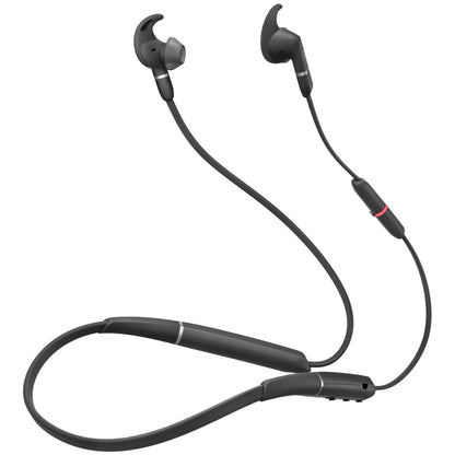 Jabra, Evolve 65E Ms, Link 370A, Neckband Wireless In Ear Neckband