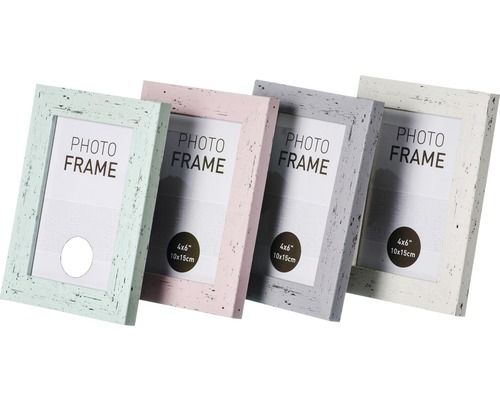 Out Of The Blue, Wooden Pastel Photo Frame, Pink, 94/2570