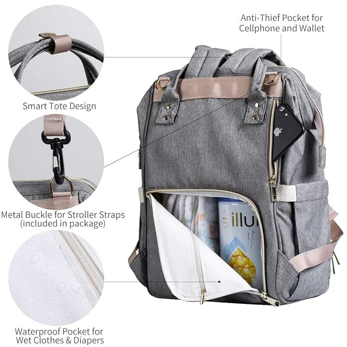 Good Babies, Baby Diaper And Nursing Backpack