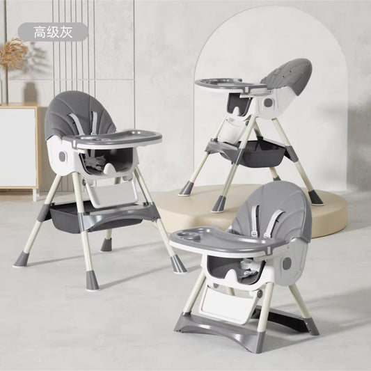 3 in 1 Foldable Portable Baby High Chair