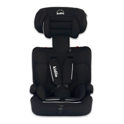 Kidilo, Car Seat with 5-Point Belt and Adjustable Headrest