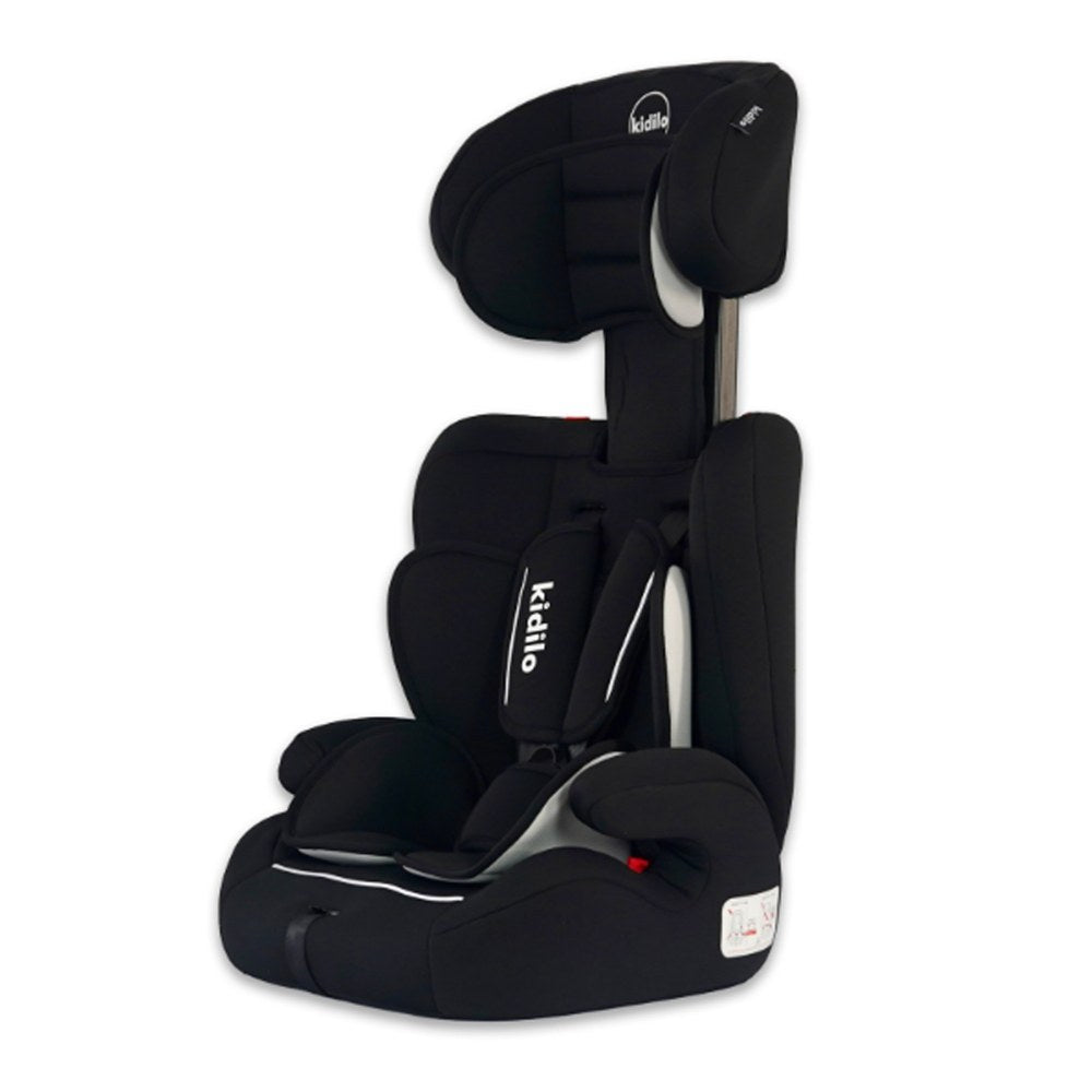 Kidilo, Car Seat with 5-Point Belt and Adjustable Headrest