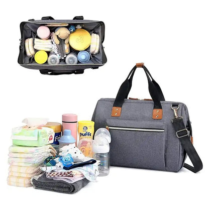 Good Babies, Baby Diaper Bag-Grey